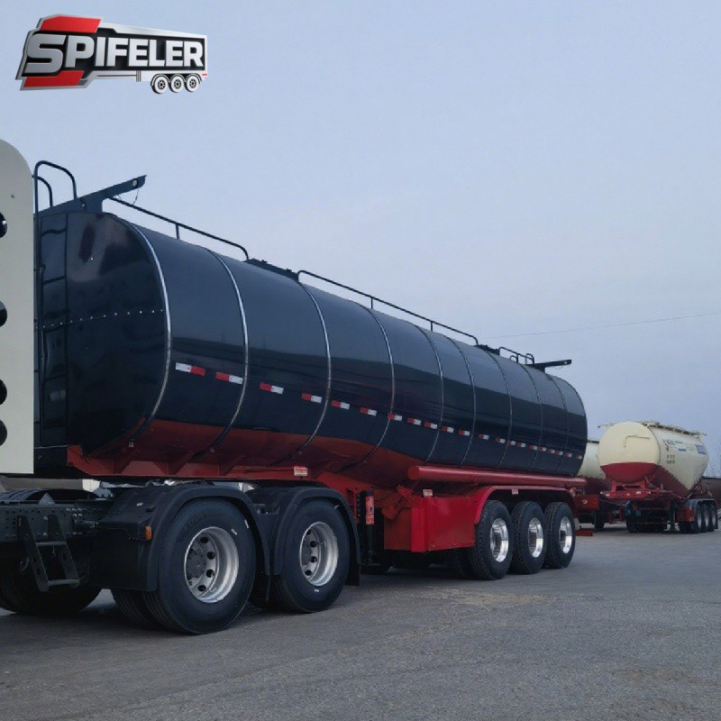 Lubricating Oil Transport Semi Trailer